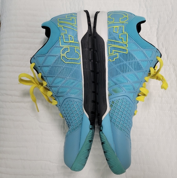 Reebok CrossFit Nano 4.0 Blue and yellow women's size 9 - Picture 2 of 6